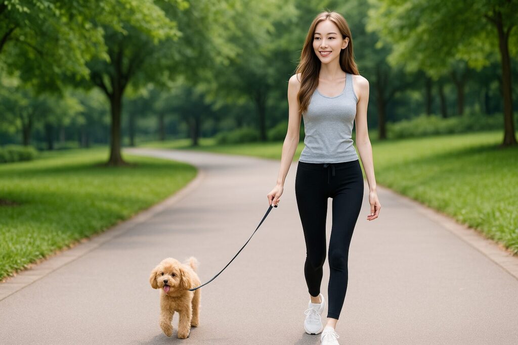 からだと心をやさしくケアする女性のイメージ